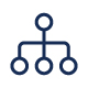 Organizational chart icon