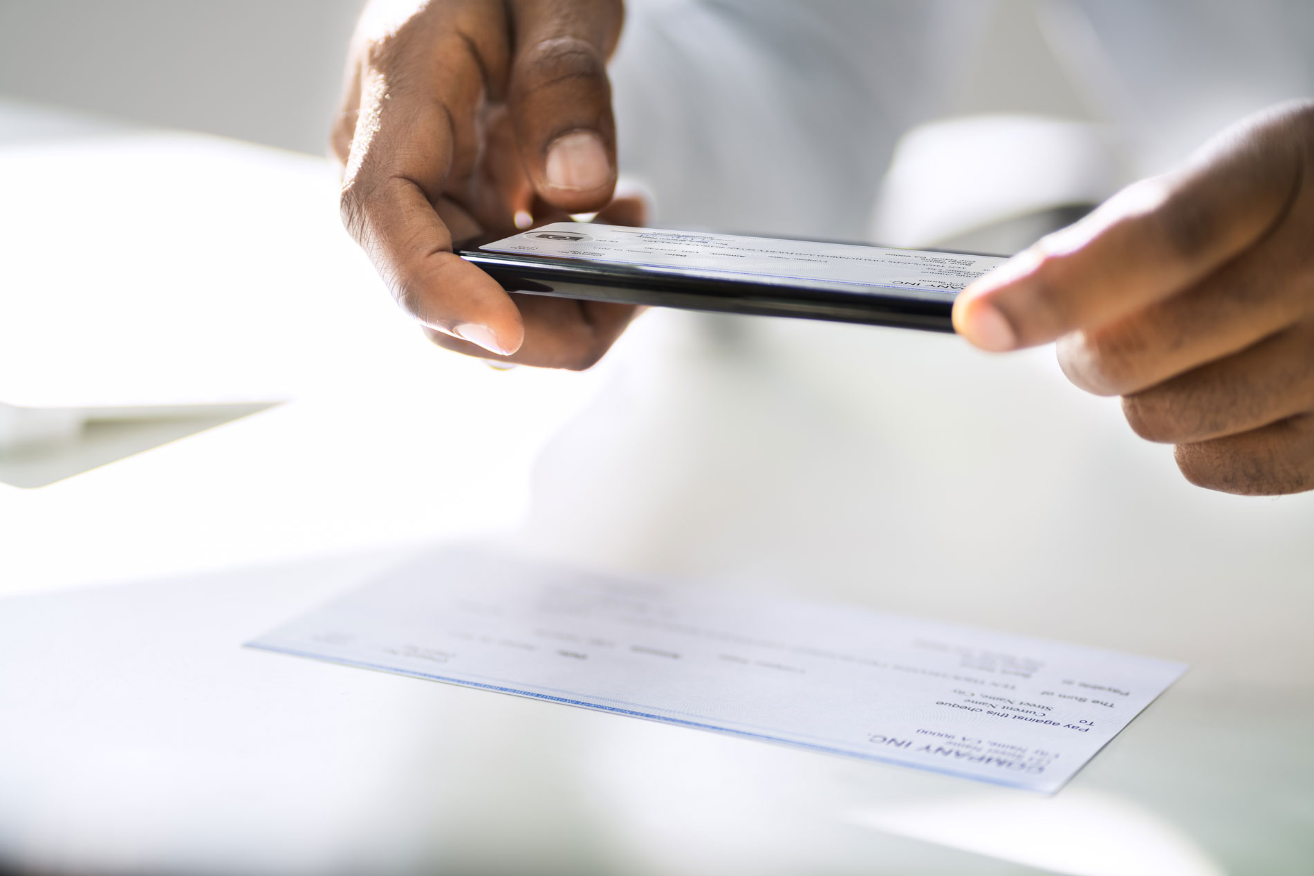 Woman Paying Bills online