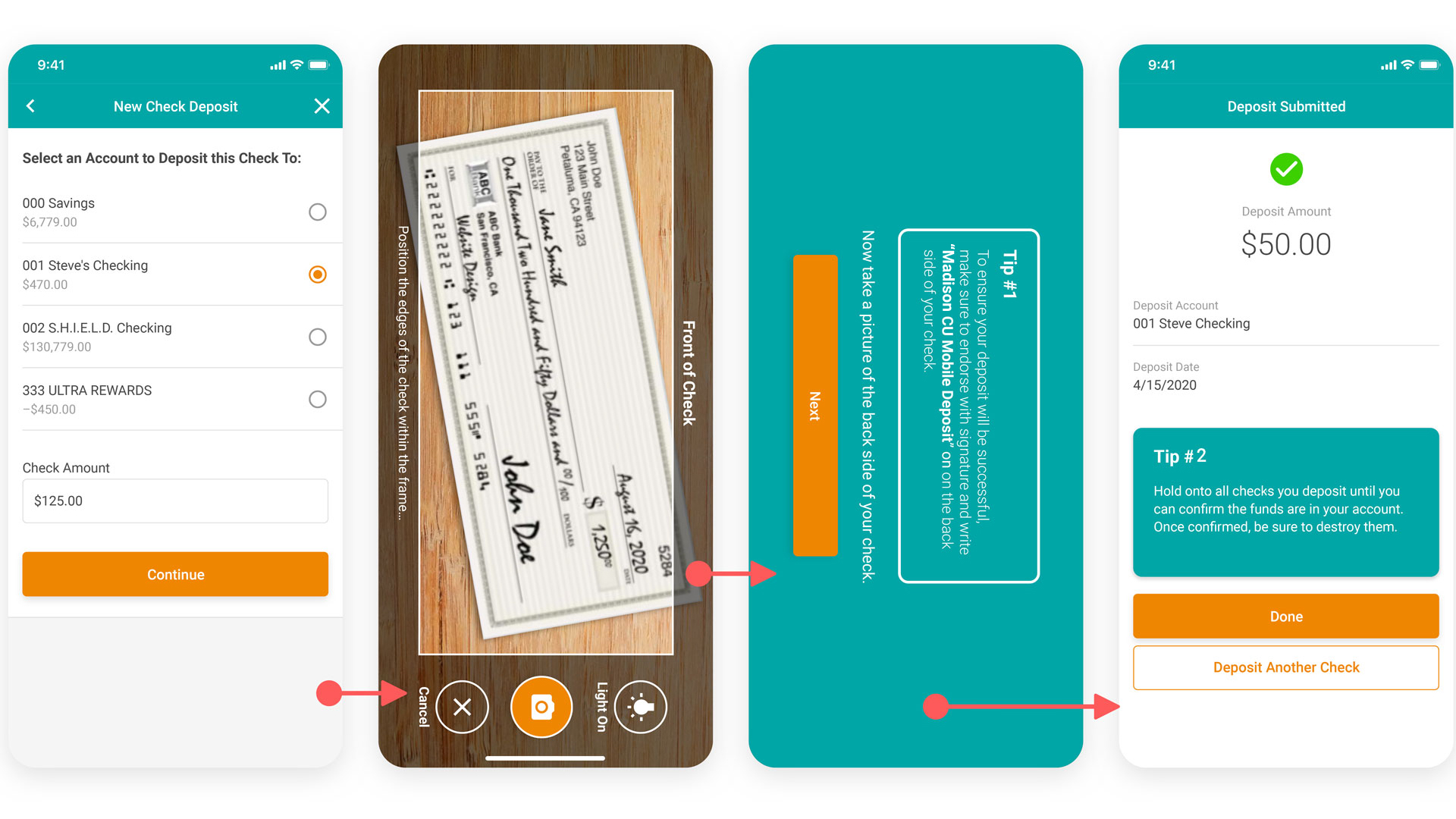 remote check deposit