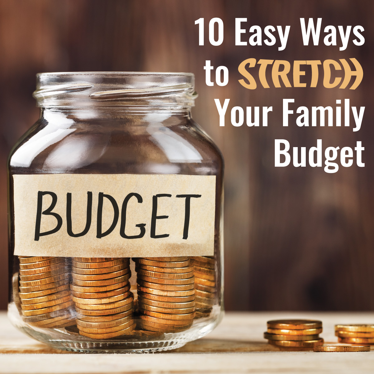 10 Easy Ways To Stretch Your Family Budget