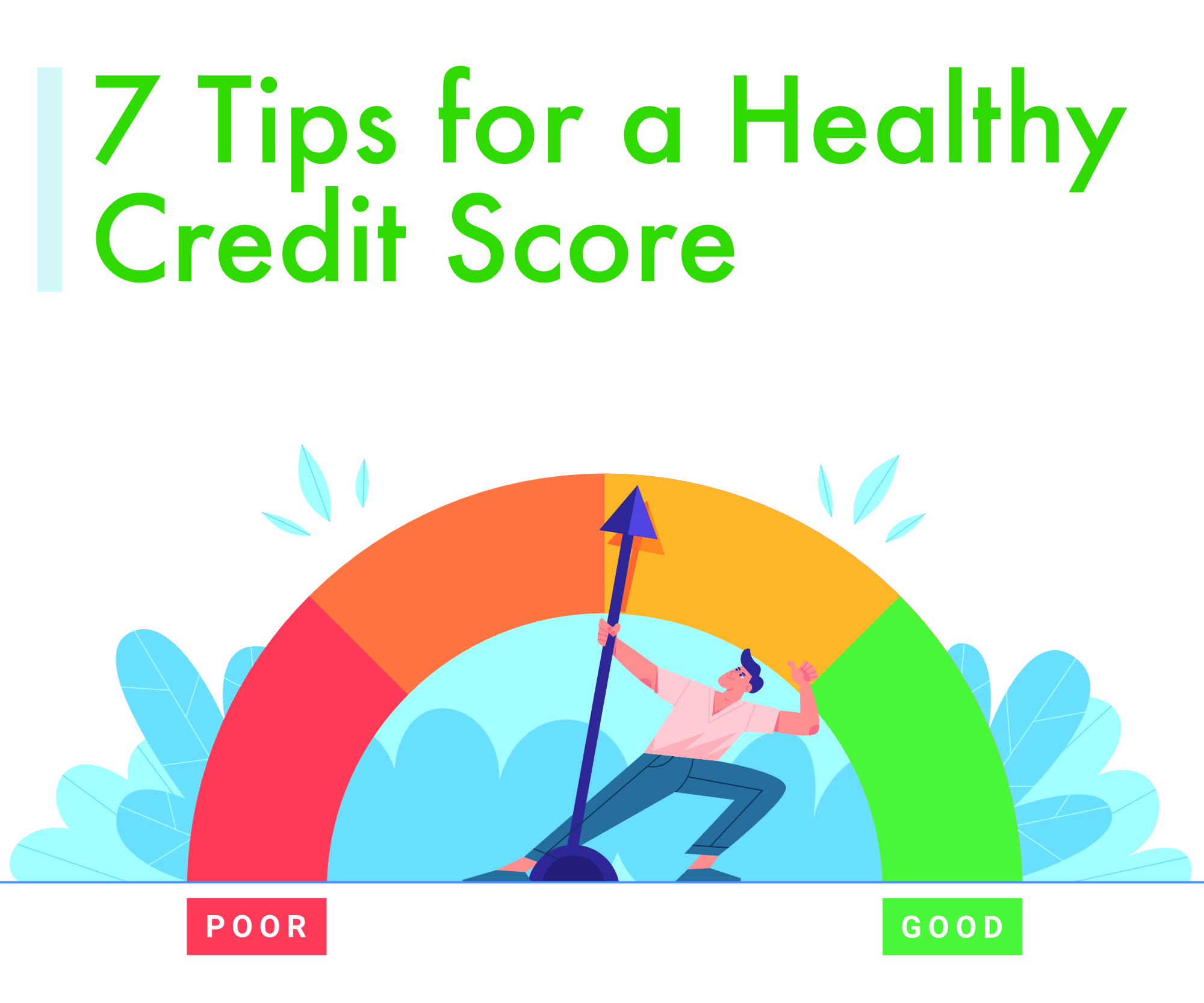 Credit Score 101 : 7 Tips For A Healthy Credit Score