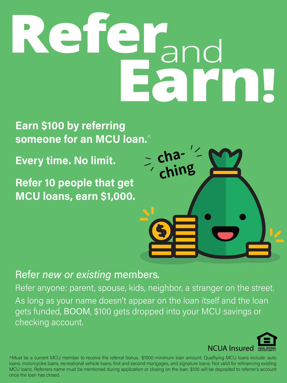 Refer and Earn Loan promo
